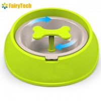 Happy hunting and healthy diet slow feed dog bowl-Free from BPA, PVC and Phthalate Toxic Materials